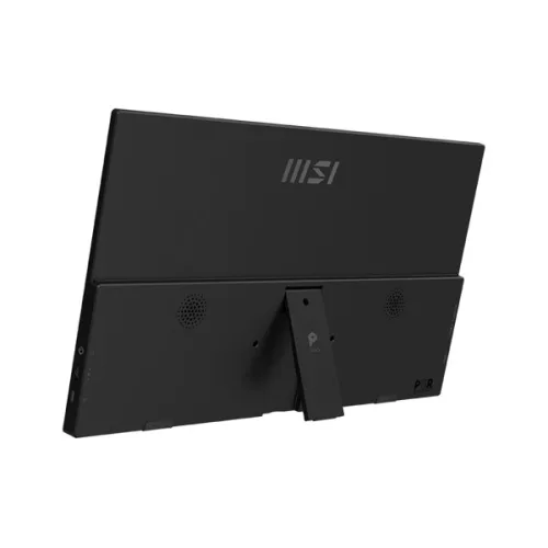 MSI DT MSI Monitor Business PRO MP165 E6, 15,6" FHD 1920x1080, IPS, 250 cd/m2, 16:9, 60 Hz, 4ms, 2x USB-C, miniHDMI, Black