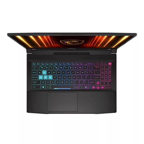 MSI Gaming NB Katana 15 HX B14WEK-268, 15.6" QHD 165Hz, i5-14450HX, 16GB (2x8), 1TB M.2, RTX 5050 8GB, noOS, Fekete