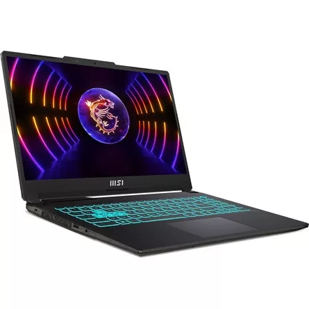 MSI Gaming NB Cyborg 15 A13VEK-2004, 15,6" FHD 144Hz, i5-13420H, 16GB (1x16), 512GB M.2, RTX 4050 6GB, NOOS, Fekete