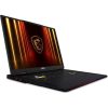 MSI Titan 18 HX AI A2XWJG gaming notebook fekete (120Hz; Core Black)