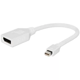   Gembird Displayport mini -> Displayport M/F adapter 0.1m fehér