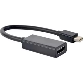   Gembird Mini DisplayPort 1.2 -> HDMI M/F adapter 0.2m fekete