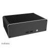 Akasa HÁZ Akasa Newton CTN - Compact Ali fanless case for NUC 11 Pro Core i3 - A-NUC75-M1B