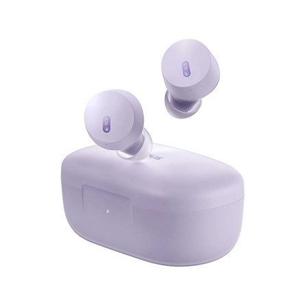 BASEUS BOWIE E18 Bluetooth fülhallgató SZTEREO v5.3, IPX4 + töltőtok, LILA