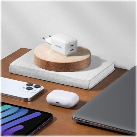 Anker Eufy 512 PowerPort III Nano Pro 40W univerzális hálózati töltő adapter fehér