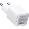 Anker Eufy 511 PowerPort Nano III 30W univerzális hálózati töltő adapter fehér-ezüst