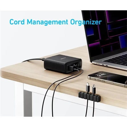 Anker Eufy GaN 112W univerzális hálózati töltő adapter fekete