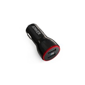 Anker, PowerDrive 2 24W Dual USB-A Black
