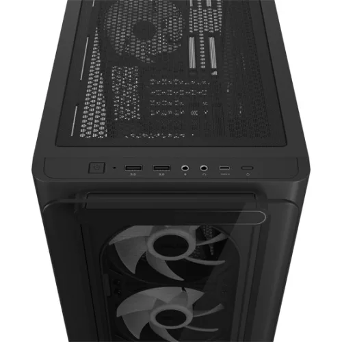 ASUS HÁZ ASUS A23 PLUS - micro-ATX számítógépház - fekete