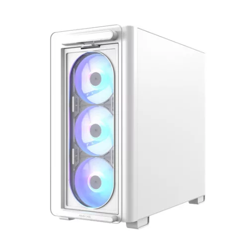 ASUS HÁZ ASUS A23 PLUS - micro-ATX számítógépház - fehér
