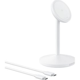   Anker Eufy MagGo MagSafe iPhone/AirPods 15W univerzális vezeték nélküli töltő adapter fehér