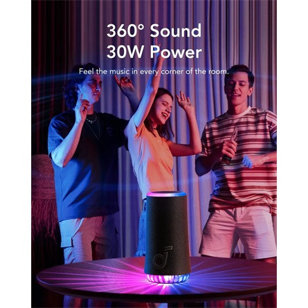 Anker Eufy Soundcore Glow IP67 vízálló 1.0 hangszóró kék