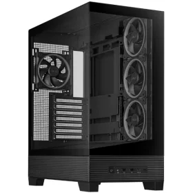   ASUS PER ASUS Ház A31 Plus, Tápegység nélkül, Fekete, Üvegfalú