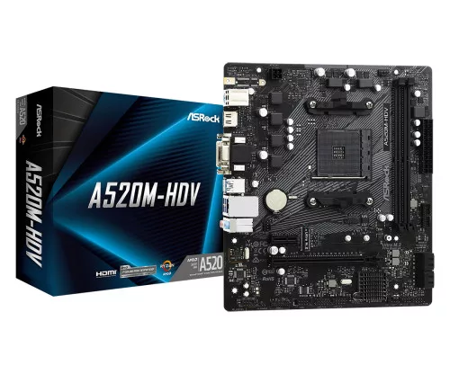 ASRock sAM4 A520M-HDV alaplap