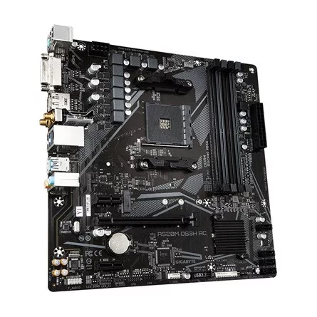 Gigabyte A520M DS3H AC desktop alaplap microATX