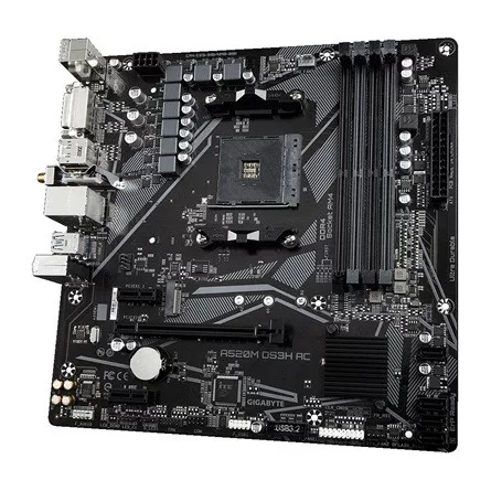 Gigabyte A520M DS3H AC desktop alaplap microATX