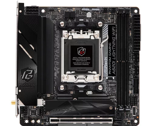 ASROCK Alaplap AM5 A620I LIGHTNING WIFI AMD A620, mITX