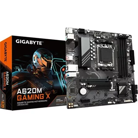 Gigabyte A620M GAMING X desktop alaplap microATX