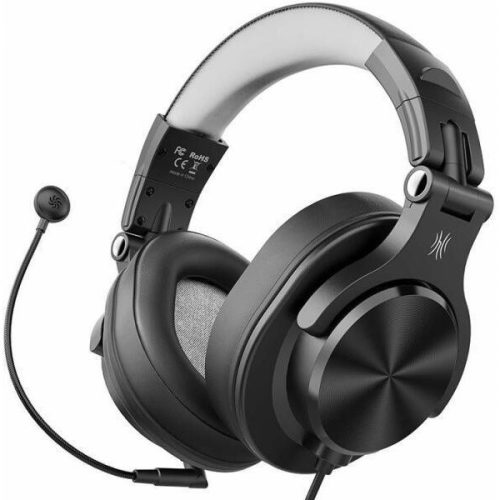 ONEODIO DJ Fejhallgató - Fusion A71D Black/Gray (Vezetékes, 3,5mm, 6,35mm jack, Hi-Res Audio)