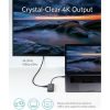 Anker Eufy PowerExpand 5-portos USB-C USB3.0 HDMI hub szürke (microSD+SD)