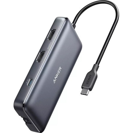 Anker Eufy 553 8-port 100W USB-C dokkoló szürke