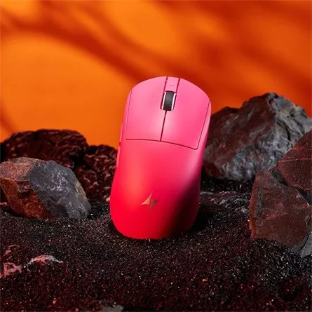 ATK Dragonfly A9 Pro optikai vezeték nélküli gaming egér rózsaszín (Bontott!)