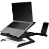 Delock Logilink Notebook stand, foldable, height adjustable, black