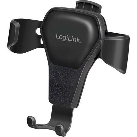 Logilink Okostelefon tartó szellőzőnyílásokhoz, 4-6,5" okostelefonokhoz, fekete
