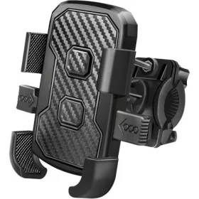   Logilink Okostelefon kerékpártartó, 4,6-7"-os készülékekhez, 360 -ban forgatható, fekete