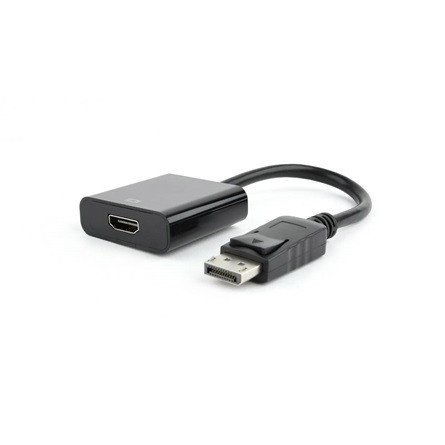 Gembird Displayport -> HDMI M/F adapter 0.1m fekete