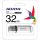 ADATA 32GB DashDrive C906 USB-A 2.0 pendrive BOX fehér