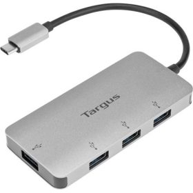 Targus ACH226EU 4-portos USB-C hub ezüst