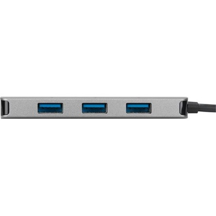 Targus ACH226EU 4-portos USB-C hub ezüst