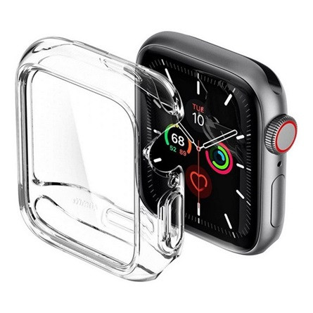 Spigen Apple Watch Series SE 40mm SPIGEN ULTRA HYBRID műanyag óra keret ütésállóság ÁTLÁTSZÓ