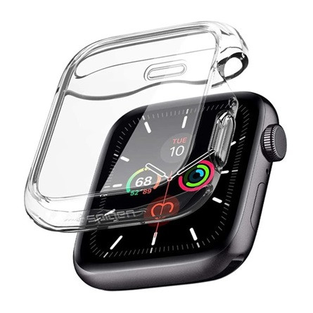 Spigen Apple Watch Series SE 44mm SPIGEN ULTRA HYBRID műanyag óra keret ütésállóság ÁTLÁTSZÓ