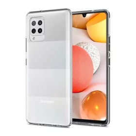  Spigen Samsung A42 5G SPIGEN LIQUID CRYSTAL szilikon telefonvédő ütésállóság, légpárnás sarok, ÁTLÁTSZÓ