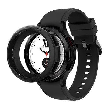 Spigen Samsung Watch 4 Classic 42 mm SPIGEN LIQUID AIR szilikon óra keret ütésállóság FEKETE