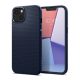 Spigen iPhone 13 SPIGEN LIQUID AIR szilikon telefonvédő ütésállóság, rombusz, SÖTÉTKÉK