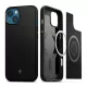 SPIGEN iPhone 13 mini SPIGEN MAG szilikon telefonvédő matt, MagSafe, FEKETE