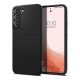 Spigen Samsung S22 5G SPIGEN LIQUID AIR szilikon telefonvédő ütésállóság, rombusz, FEKETE