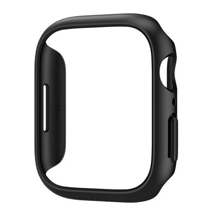 Spigen Apple Watch Series 9 45mm SPIGEN THIN FIT műanyag óra keret ütésállóság FEKETE
