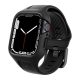 Spigen Apple Watch Series 9 41mm SPIGEN LIQUID AIR PRO szilikon óra keret szilikon szíj, ütésállóság, FEKETE