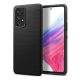 Spigen Samsung A53 SPIGEN LIQUID AIR szilikon telefonvédő ütésállóság, rombusz, FEKETE