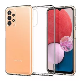   Spigen Samsung A13 4G SPIGEN LIQUID CRYSTAL szilikon telefonvédő ütésállóság, légpárnás sarok, ÁTLÁTSZÓ