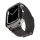 Spigen Apple Watch Series SE 44mm SPIGEN METAL FIT PRO fém óra keret ütésállóság FEKETE