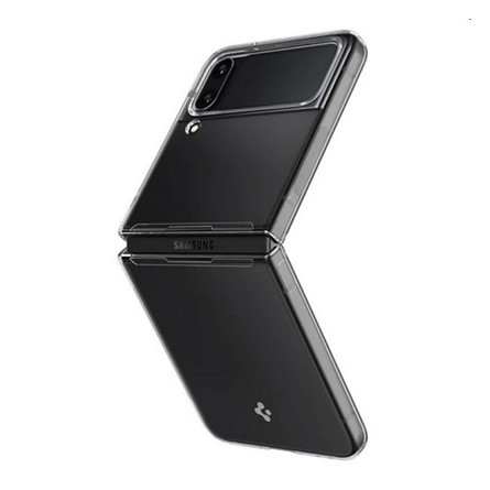 Spigen Samsung Z Flip4 5G SPIGEN AIRSKIN szilikon telefonvédő ütésállóság ÁTLÁTSZÓ