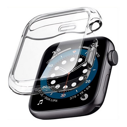 Spigen Apple Watch Ultra 2 49mm SPIGEN ULTRA HYBRID műanyag óra keret ütésállóság ÁTLÁTSZÓ