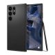 Spigen Samsung S23 Ultra SPIGEN THIN FIT műanyag telefonvédő matt, kameravédő, FEKETE
