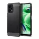 Spigen Xiaomi Poco X5 5G SPIGEN RUGGED ARMOR szilikon telefonvédő ütésállóság, karbon minta, FEKETE