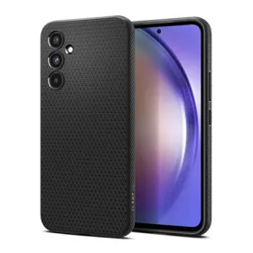   Spigen Samsung A54 5G SPIGEN LIQUID AIR szilikon telefonvédő ütésállóság, rombusz, FEKETE